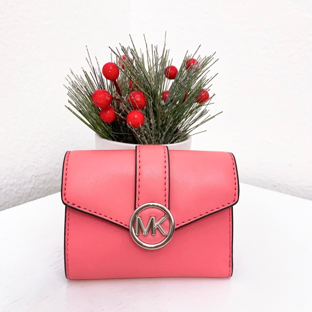 Michael Kors Carmen Medium Flap Bifold Wallet